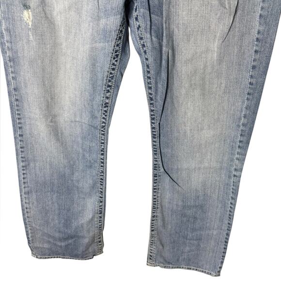 BKE Men’s Sz 32 Long Tyler Straight Leg Jeans - Picture 4 of 6